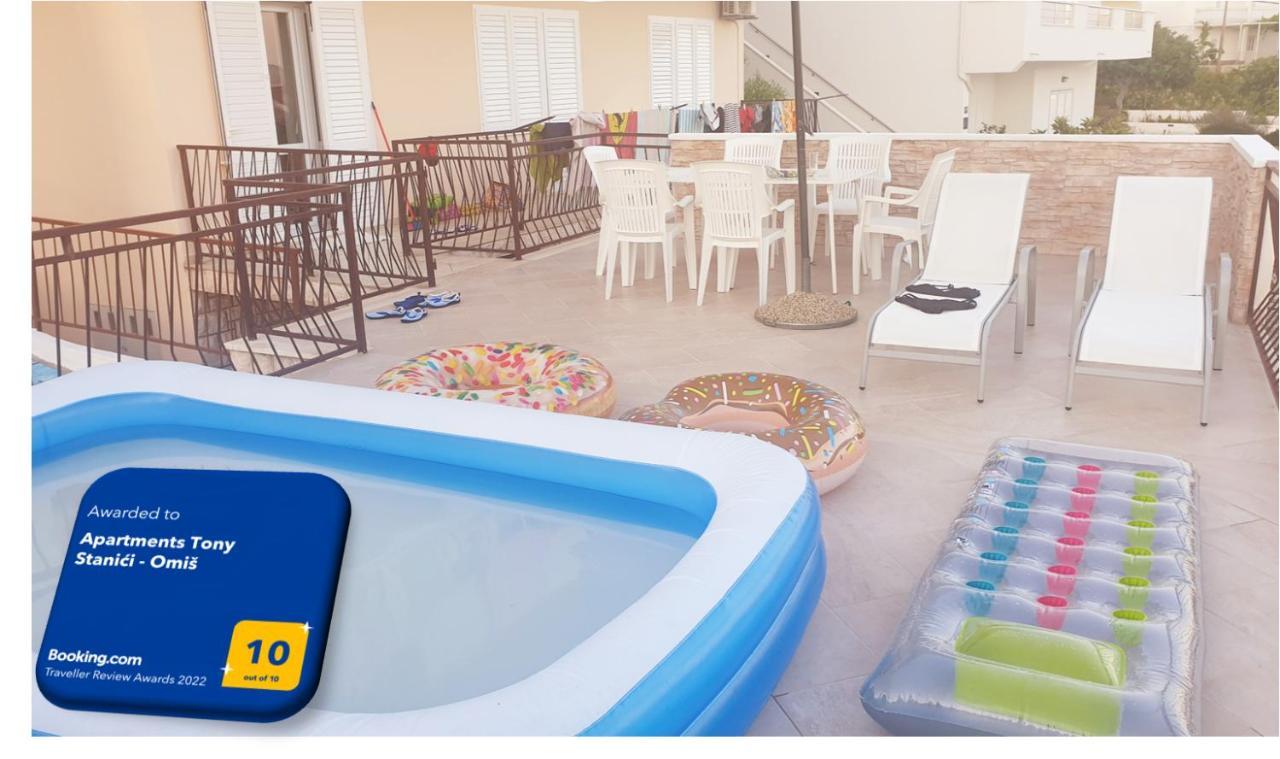 Apartments Tony Stanici - Omiš Zewnętrze zdjęcie